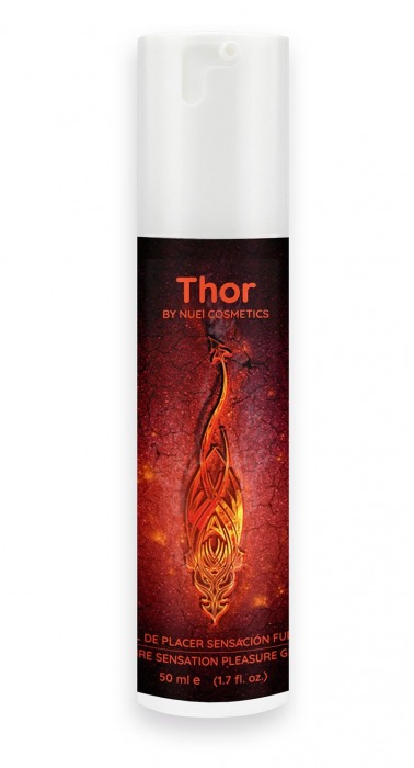 Возбуждающий унисекс гель Thor Fire Gel - 50 мл. - Nuei cosmetics - купить с доставкой в Нижнем Новгороде