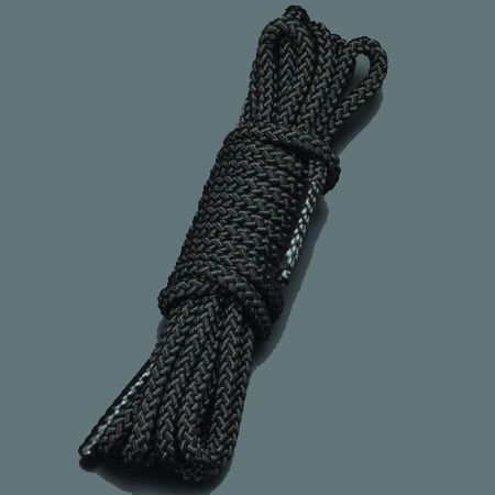 Черная шелковистая веревка для связывания - 5 м. - Sitabella - купить с доставкой в Нижнем Новгороде