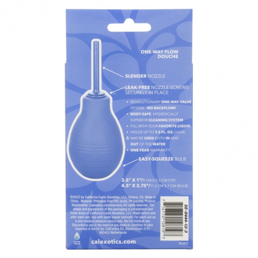 Фиолетовый анальный душ One-Way Flow Douche - California Exotic Novelties - купить с доставкой в Нижнем Новгороде