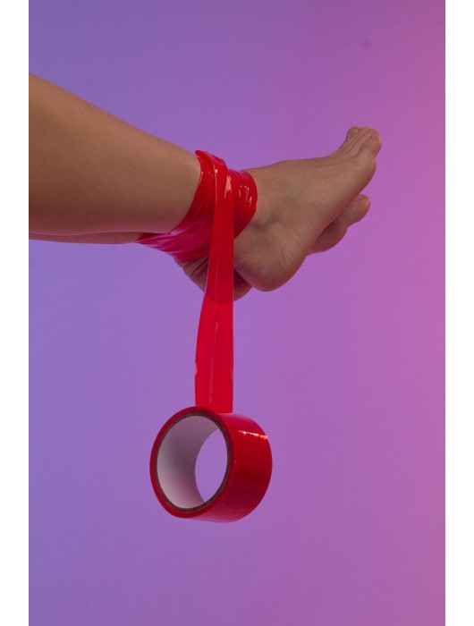 Красная бондажная лента Endorphin - Lola Games - купить с доставкой в Нижнем Новгороде