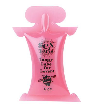 Вкусовой лубрикант с ароматом клубники Sex Tarts Lube - 6 мл. - Topco Sales - купить с доставкой в Нижнем Новгороде