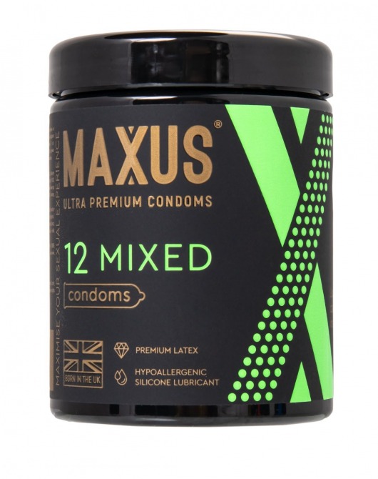 Презервативы MAXUS Mixed - 12 шт. - Maxus - купить с доставкой в Нижнем Новгороде