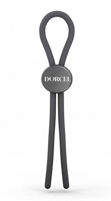 Серое эрекционное лассо на пенис Mr Dorcel - Dorcel - в Нижнем Новгороде купить с доставкой
