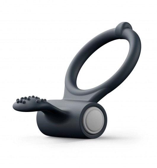 Черное эрекционное кольцо Power Clit - Dorcel - в Нижнем Новгороде купить с доставкой