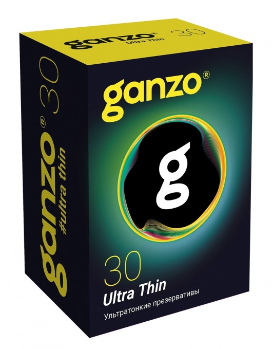 Супертонкие презервативы Ganzo Ultra thin - 30 шт. - Ganzo - купить с доставкой в Нижнем Новгороде