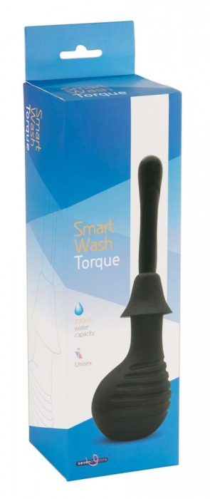 Анальный душ-стимулятор Smart Wash Torque - Seven Creations - купить с доставкой в Нижнем Новгороде