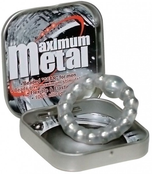 Эрекционное кольцо Maximum Metal Ring - NMC - в Нижнем Новгороде купить с доставкой