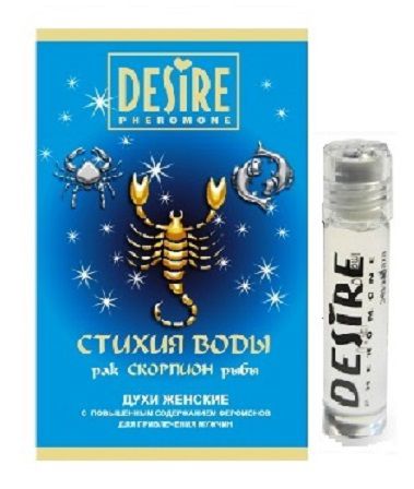 Женские духи с феромонами DESIRE Скорпион - 5 мл. -  - Магазин феромонов в Нижнем Новгороде