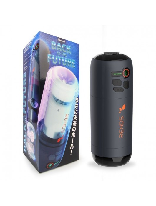 Черный вибромастурбатор Back To The Future - Rends - в Нижнем Новгороде купить с доставкой