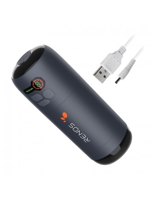 Черный вибромастурбатор Back To The Future - Rends - в Нижнем Новгороде купить с доставкой