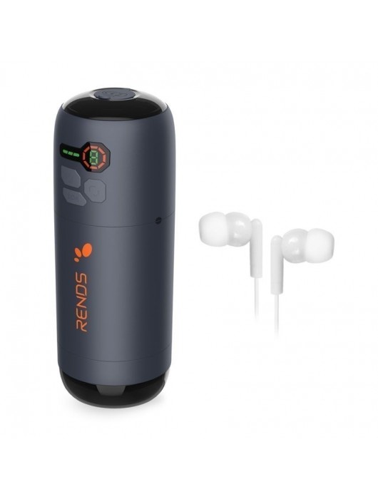 Черный вибромастурбатор Back To The Future - Rends - в Нижнем Новгороде купить с доставкой