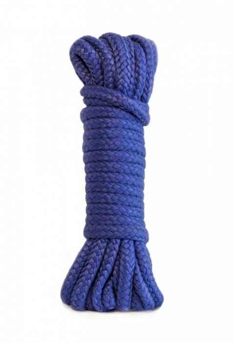 Синяя веревка Bondage Collection Blue - 9 м. - Lola Games - купить с доставкой в Нижнем Новгороде