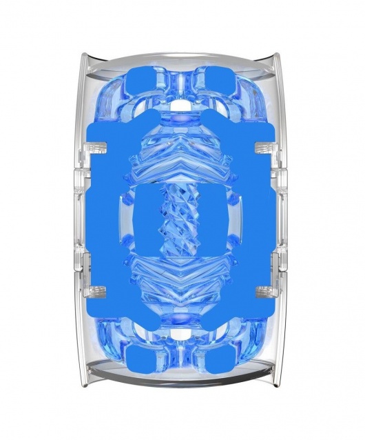 Мастурбатор Fleshlight Quickshot Turbo Blue Ice - Fleshlight - в Нижнем Новгороде купить с доставкой