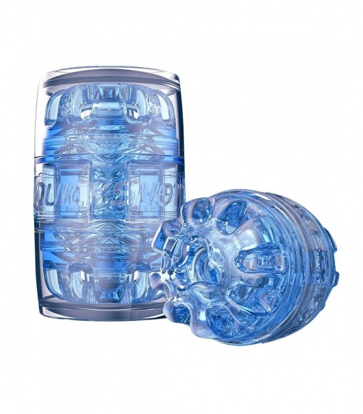 Мастурбатор Fleshlight Quickshot Turbo Blue Ice - Fleshlight - в Нижнем Новгороде купить с доставкой