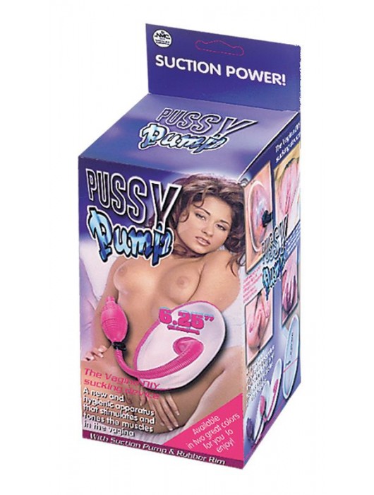 Прозрачная помпа с грушей для клитора и половых губ - NMC