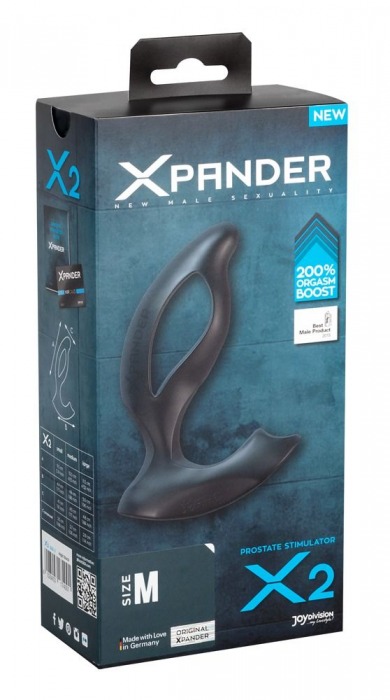 Стимулятор простаты JoyDivision Xpander X2 Size M - Joy Division - в Нижнем Новгороде купить с доставкой