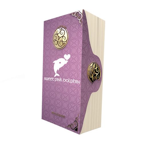 Розовый вибратор MAGIC TALES SWEET PINK DOLPHIN - 21,5 см. - Toyz4lovers