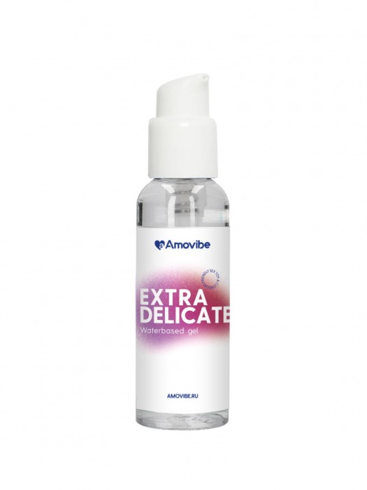 Гель на водной основе Amovibe Extra Delicate - 50 мл. - Amovibe - купить с доставкой в Нижнем Новгороде