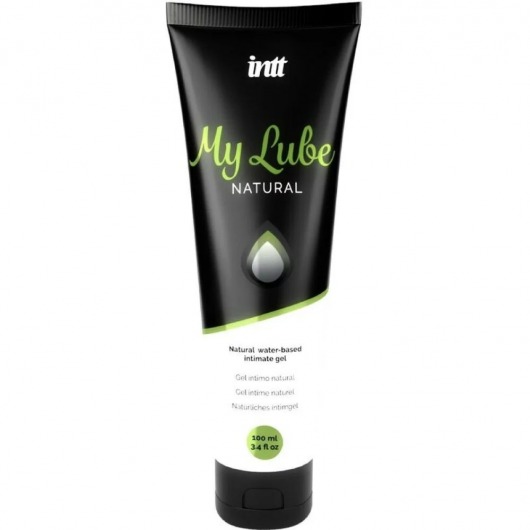 Увлажняющий гель-лубрикант на водной основе  для тела My Lube Natural - 100 мл. - INTT - купить с доставкой в Нижнем Новгороде