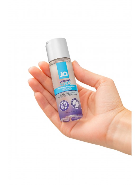 Охлаждающий лубрикант на водной основе JO Personal Lubricant H2O COOLING - 60 мл. - System JO - купить с доставкой в Нижнем Новгороде