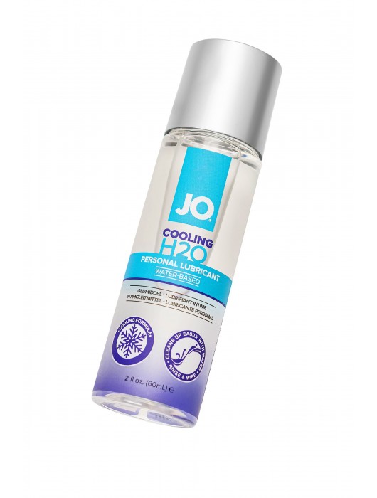 Охлаждающий лубрикант на водной основе JO Personal Lubricant H2O COOLING - 60 мл. - System JO - купить с доставкой в Нижнем Новгороде