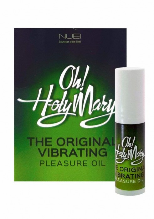 Масло унисекс с эффектом вибрации Oh! Holy Mary - 6 мл. - Nuei cosmetics - купить с доставкой в Нижнем Новгороде