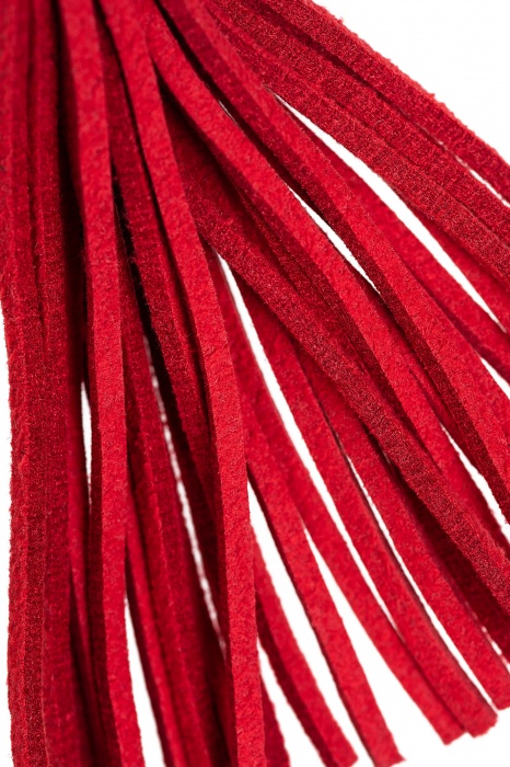 Зажимы на соски «Вилки» с красными кисточками из замши - Pecado - купить с доставкой в Нижнем Новгороде