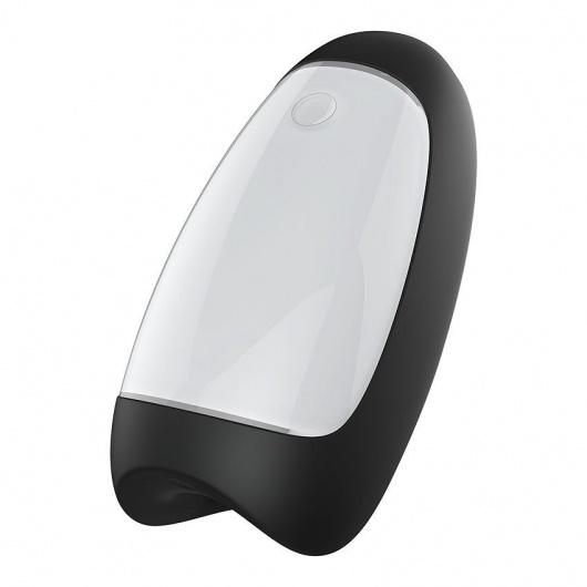 Черно-белый сквозной вибромастурбатор Hercules - Rends - в Нижнем Новгороде купить с доставкой