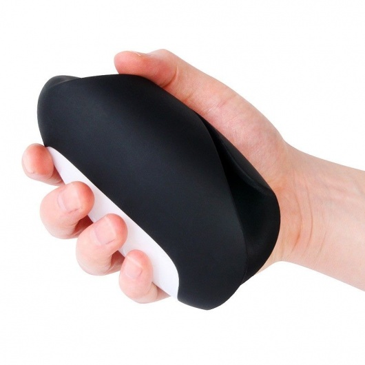 Черно-белый сквозной вибромастурбатор Hercules - Rends - в Нижнем Новгороде купить с доставкой