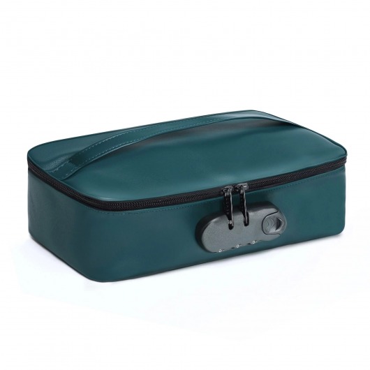 Зеленая сумочка для хранения игрушек Discreet Box - Dorcel - купить с доставкой в Нижнем Новгороде