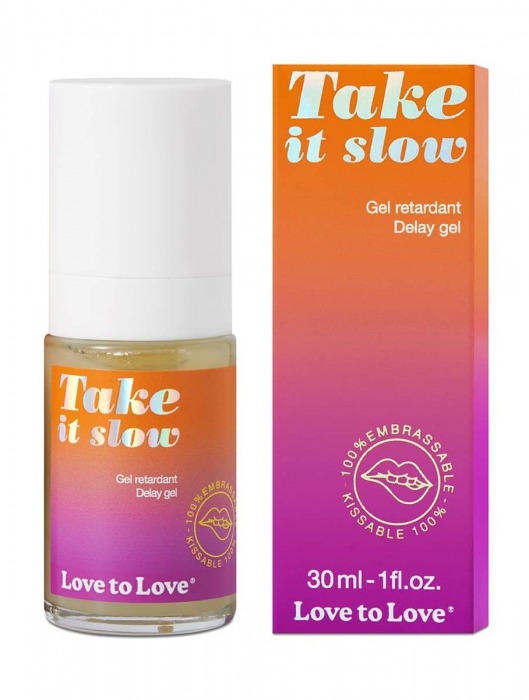 Пролонгирующий гель для мужчин Take It Slow - 30 мл. - Love to Love - купить с доставкой в Нижнем Новгороде