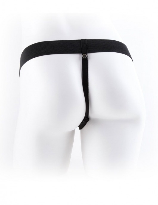 Фаллопротез телесного цвета Hollow Strap-On - 29 см. - Pipedream - купить с доставкой в Нижнем Новгороде