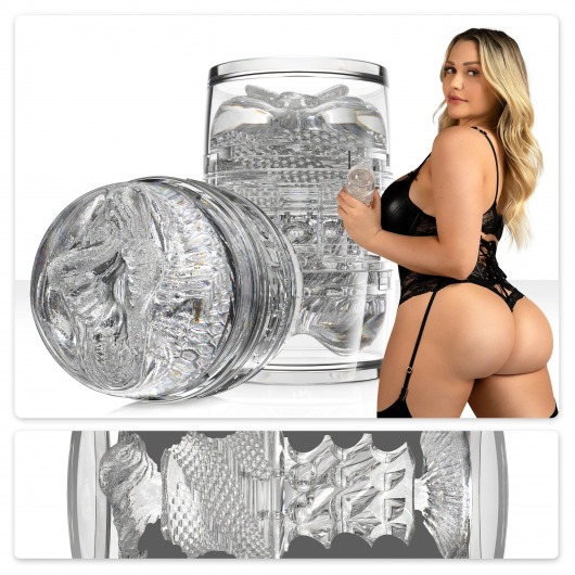 Прозрачный двусторонний мастурбатор Fleshlight Quickshot Mia Malkova - Fleshlight - в Нижнем Новгороде купить с доставкой
