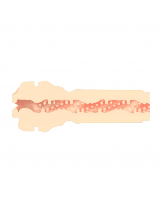 Телесный мастурбатор-ротик Feel Stroker Mouth - Kiiroo - в Нижнем Новгороде купить с доставкой