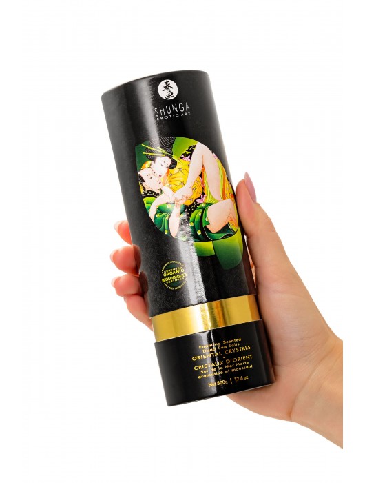 Соль Мёртвого моря для ванны Oriental Crystals «Цветок лотоса» - 500 гр. -  - Магазин феромонов в Нижнем Новгороде