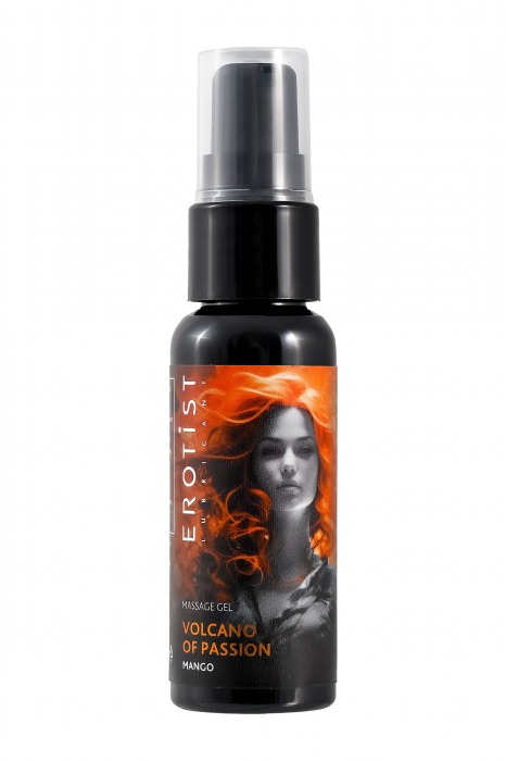 Гель с эффектом вибрации Volcano Of Passion со вкусом манго - 25 мл. - Erotist Lubricants - купить с доставкой в Нижнем Новгороде