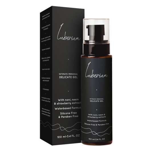 Интимный гель с экстрактами нони, нима и клубники Luberium Delicate Waterbased - 100 мл. - Luberium - купить с доставкой в Нижнем Новгороде