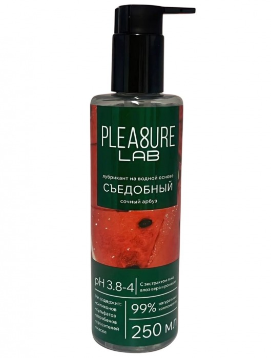 Лубрикант на водной основе Pleasure Lab с ароматом арбуза - 250 мл. - Pleasure Lab - купить с доставкой в Нижнем Новгороде
