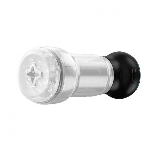 Набор PowerBlow   Feel Pocket Stroker Crystal: мастурбатор и интерактивная насадка - Kiiroo - в Нижнем Новгороде купить с доставкой