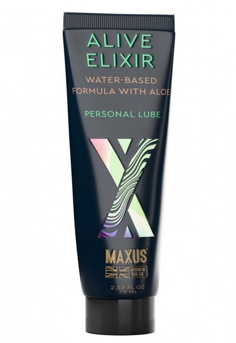 Интимный гель на водной основе MAXUS Alive Elixir - 75 мл. - Maxus - купить с доставкой в Нижнем Новгороде