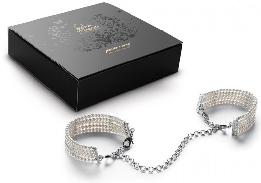 Дизайнерские наручники Plaisir Nacre Bijoux - Bijoux Indiscrets - купить с доставкой в Нижнем Новгороде