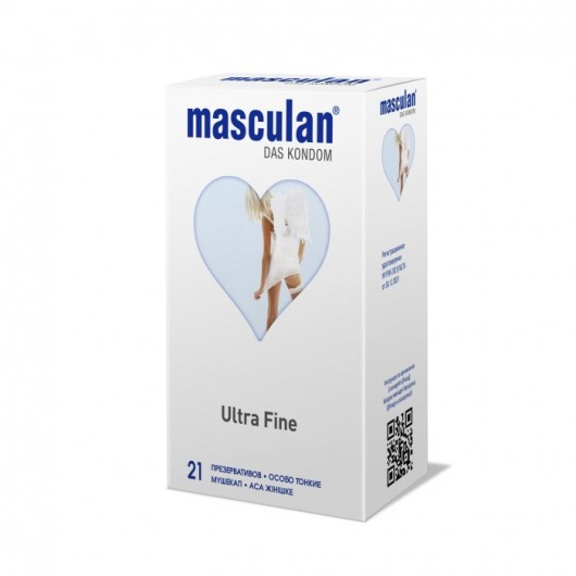 Особо тонкие презервативы Masculan Ultra Fine - 21 шт. - Masculan - купить с доставкой в Нижнем Новгороде