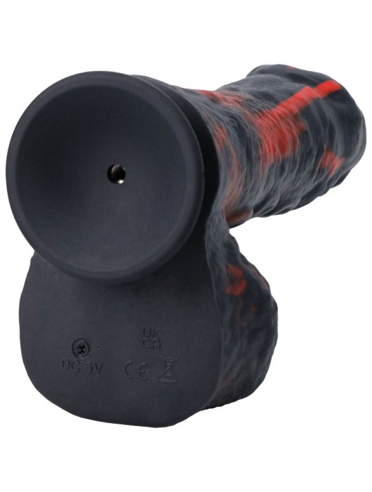 Черно-красная мини-машина на присоске Tendril Thruster - 21,6 см. - Doc Johnson - купить с доставкой в Нижнем Новгороде