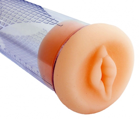 Телесный уплотнитель для вакуумной помпы в виде вагины - Boys of Toys - в Нижнем Новгороде купить с доставкой