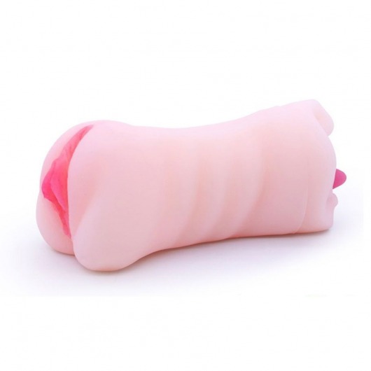 Телесный двусторонний мастурбатор - вагина и ротик - Boys of Toys - в Нижнем Новгороде купить с доставкой