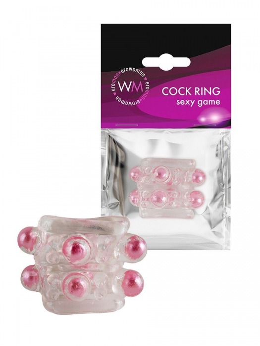 Прозрачная насадка на пенис с цветными шариками - Erowoman-Eroman - в Нижнем Новгороде купить с доставкой