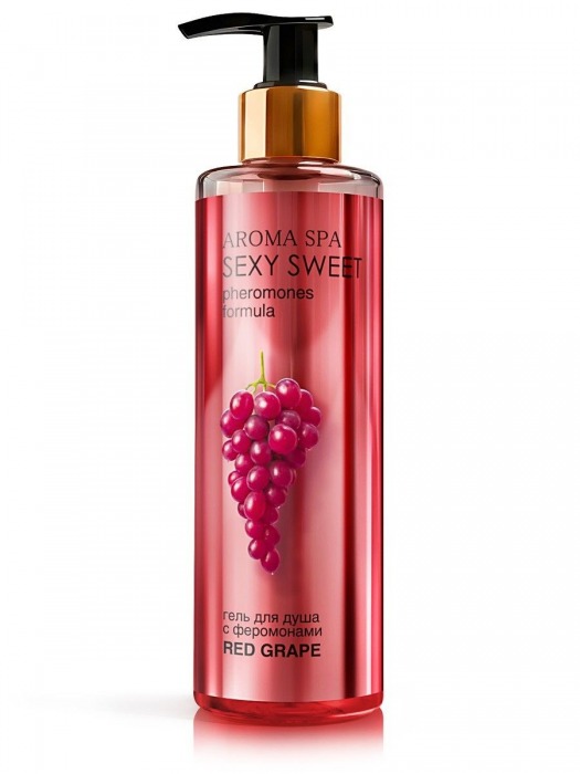 Гель для душа с феромонами и ароматом винограда Red Grape - 200 мл. -  - Магазин феромонов в Нижнем Новгороде