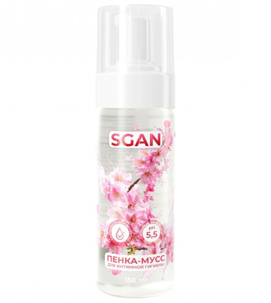 Пенка-мусс для интимной гигиены SGAN с пребиотиками - 150 мл. - SGAN - купить с доставкой в Нижнем Новгороде