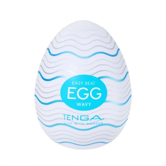 Мастурбатор-яйцо Tenga Egg Wavy - Tenga - в Нижнем Новгороде купить с доставкой