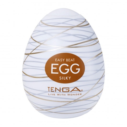 Мастурбатор-яйцо Tenga Egg Silky - Tenga - в Нижнем Новгороде купить с доставкой